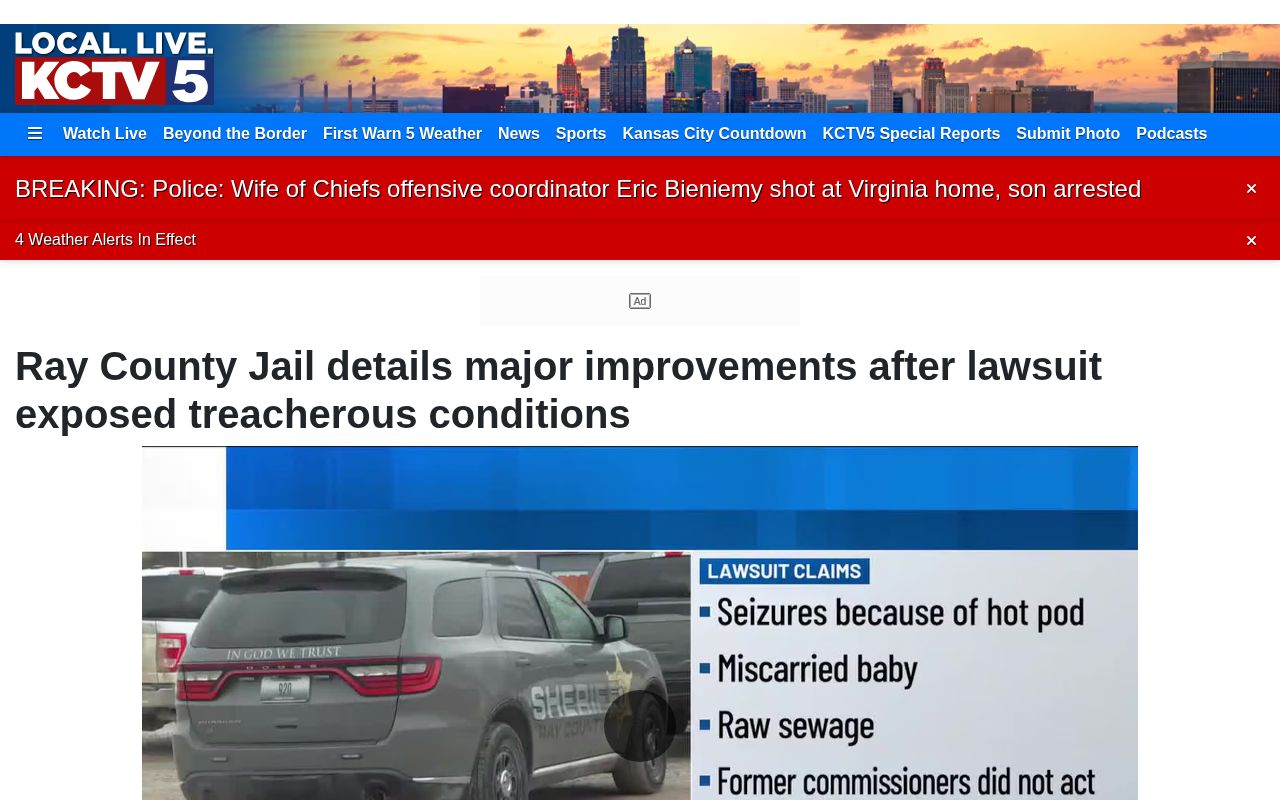 Ray County Jail reopening and release record status
